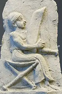 Harpiste. Musée du Louvre.