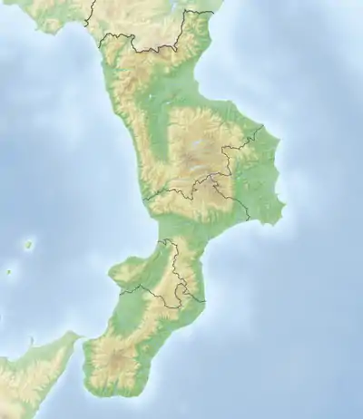 (Voir situation sur carte : Calabre)