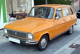 La Renault 6 après 1973.