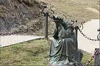 Statue de la Vierge Marie.