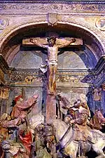 Détail de son retable attribué à Ligier Richier