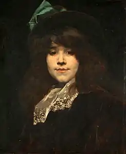 Portrait de Juana Romani (vers 1890), Buenos Aires, musée national des Beaux-Arts.