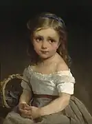 Fille avec un panier de prunes, 1875