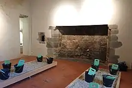 Grande cheminée du rez-de-chaussée du Grand Logis.