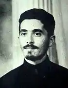 Père Ioan Constantinescu, prêtre orthodoxe, groupe Haiducii Muscelului, Monts Făgăraș (Sud).