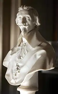 Bust of Cardinal Richelieu, Bernini, 1641, Louvre