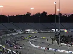 Le virage 4 en septembre 2011 lors de la "Virginia 529 College Savings 250" en Xfinity Series.