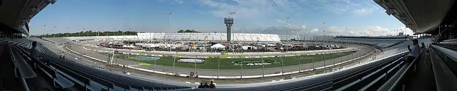 Panorama du circuit actuel.