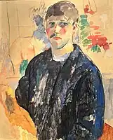 Rik avec la blouse bleue (1914), Ancienne maison échevinale, Malines.