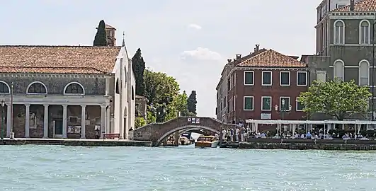 Le rio vu du canal de la Giudecca