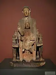 Vierge romane auvergnate.