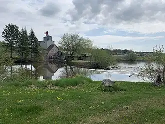 Rivière des Envies, Chutes à  Goulet, Saint-Stanislas