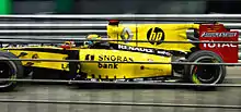 Photo de la Renault R30 de Kubica Singapour