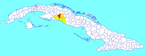 Municipalité de Rodas dans la province de Cienfuegos