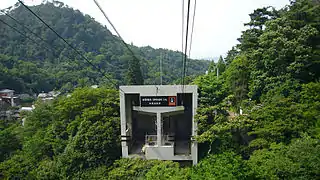 Station d'Arima Onsen.