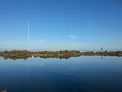 Le centre de transmissions de la Marine nationale de Rosnay en 2015.