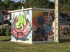 Transformateur à Rosoy (Yonne).