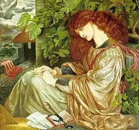 Pia de Tolomei, Dante Gabriel Rossetti, c. 1868