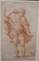 Étude d'une figure masculine