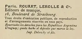 Rouart-Lerolle et Cie