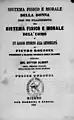Système physique et moral de la femme, première édition italienne, 1853