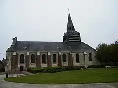 L'église Saint-Martin.