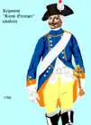 régiment Royal-Étranger cavalerie de 1786 à 1791