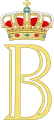Monogramme du roi Baudouin.