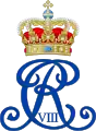 Monogramme du roi Christian VIII.