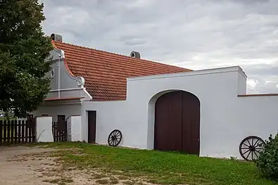 Architecture rurale à Rozovy.