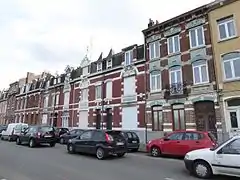 Rue de Cambrai vers porte de Valenciennes