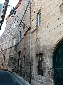 Vieux Castres Médiéval, vestige de l'ancien évêché au XIVe siècle rue des Capitouls