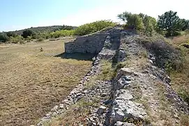 Ruine de l'oppidum de Jastres.