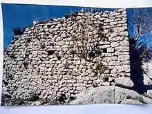 Ruines de l'ancien château de Sigottier