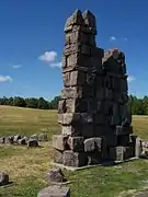 Restes du monument de Cracovie