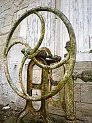 Détail de la gentilhommière du XIXe siècle.