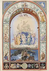 Allégorie du Jour et des Saisons, 1856, musée des Beaux-Arts de Lyon.