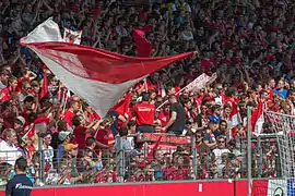 Tribune des supporters