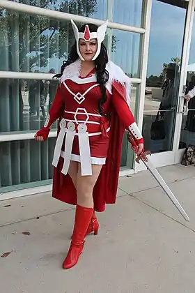Cosplay de Sif.