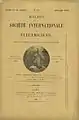 Couverture du no 57 de juillet 1906 du bulletin de la Société internationale des électriciens.