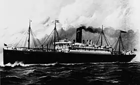 illustration de SS Mongolia (1903)
