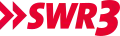 Logo de SWR3 depuis 2014 (variante monochrome rouge du précédent)