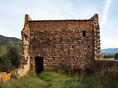 Vue occidentale de l'ancienne cathédrale Sant' Appiano.