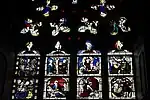 L'église paroissiale Saint-Alban : vitraux.