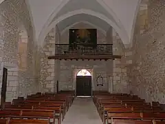 La nef de l'église.