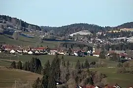 Vue depuis Rochejean.