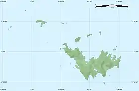 Voir sur la carte topographique de Saint-Barthélemy