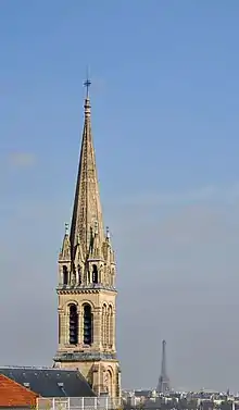 Clocher de l'église.