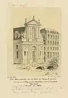 Ancienne église Saint-Eloi en 1859.