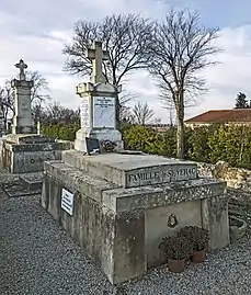 Sa tombe à Saint-Felix-Lauragais